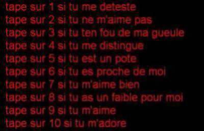 alé dites la verité